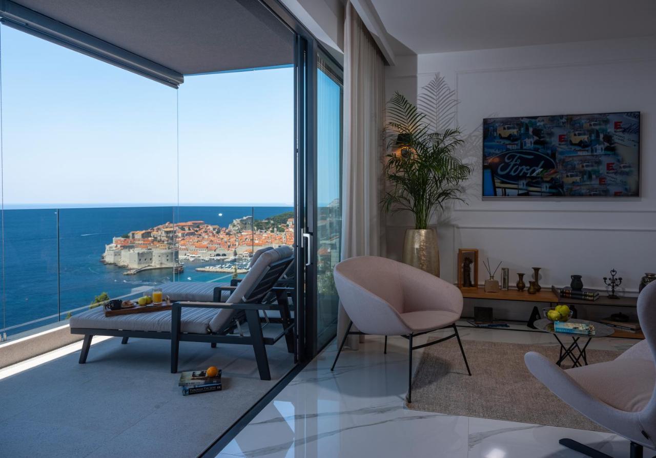 New & Luxury 5* With Breathtaking View- Kiki Lu Apartment Dubrovnik Eksteriør billede